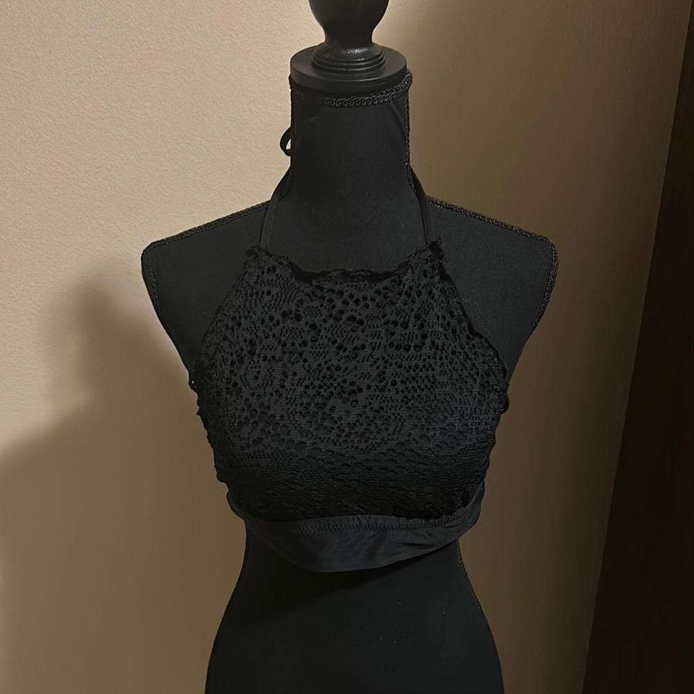 Mossimo Supply Co. Black Bikini Top